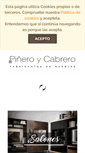 Mobile Screenshot of pineroycabrero.com